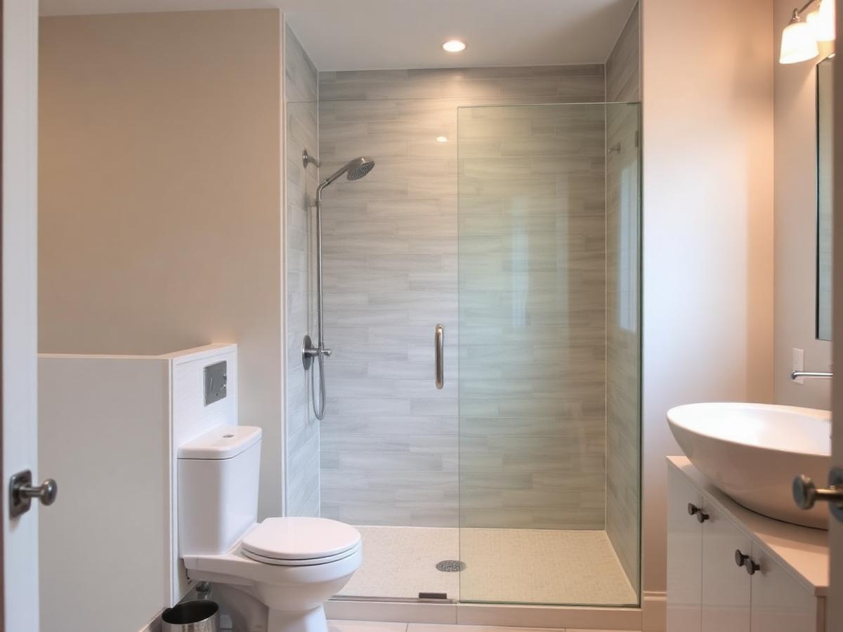 Baño remodelado